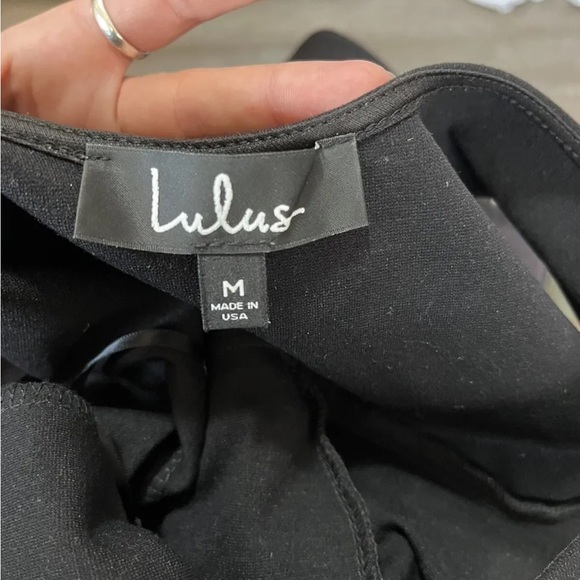 Lulus Black skater dress - Picture 5 of 5